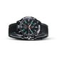 thumbnail image 2 of Sonducket Reloj de cuarzo con superficie de espejo de plástico para hombre, reloj de con carcasa de aleación para deportes de negocios, hebilla Relojes Verde Sonducket AP004695-04, 2 of 6