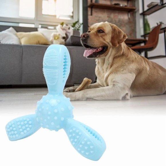 Shipenophy Dog Teeth Cleaning Toy Multifunctional Dog Chew Toy Durable Pet Toy