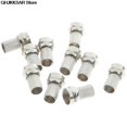 10Pcs 755 F Connector Screw On Type For RG6 Satellite TV Antenna Coax