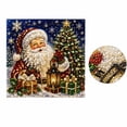 thumbnail image 4 of DIY Christmas Diamond Painting Kit, Handmade Dot Drill Craft Holiday Art Pattern Decor for Christmas Wall Display, 4 of 4