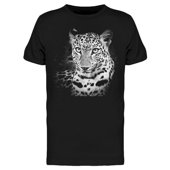 Snow Leopard Portrait T-Shirt Men -Image by Shutterstock, Male Medium