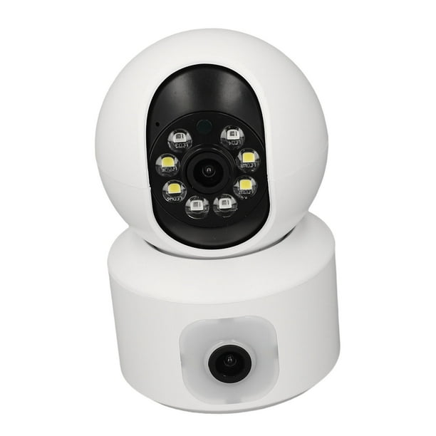 Cámara de Seguridad Wifi, Cámara de Seguridad HD Home Dual Lens para Tienda