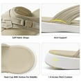 thumbnail image 2 of DREAM PAIRS Women'S Fashion Flip Flops Comfort Arch Support Soft Cushion Sandals Slippers Beige Size 8, 2 of 6