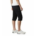 thumbnail image 3 of Columbia Women's Saturday Trail II Knee Pant, Water & Stain Resistant Black, 3 of 8
