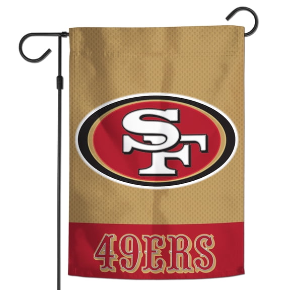 WinCraft San Francisco 49ers 12" x 18" Applique Garden Flag