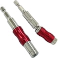 thumbnail image 5 of Pivoting Bit Holder 1/4" Magnetic Pivot Drill Bit Holder, Flexiable Quick Release Screwdriver Bit Holder for Tight Spaces or Corners(2 Pcs Red), 5 of 5