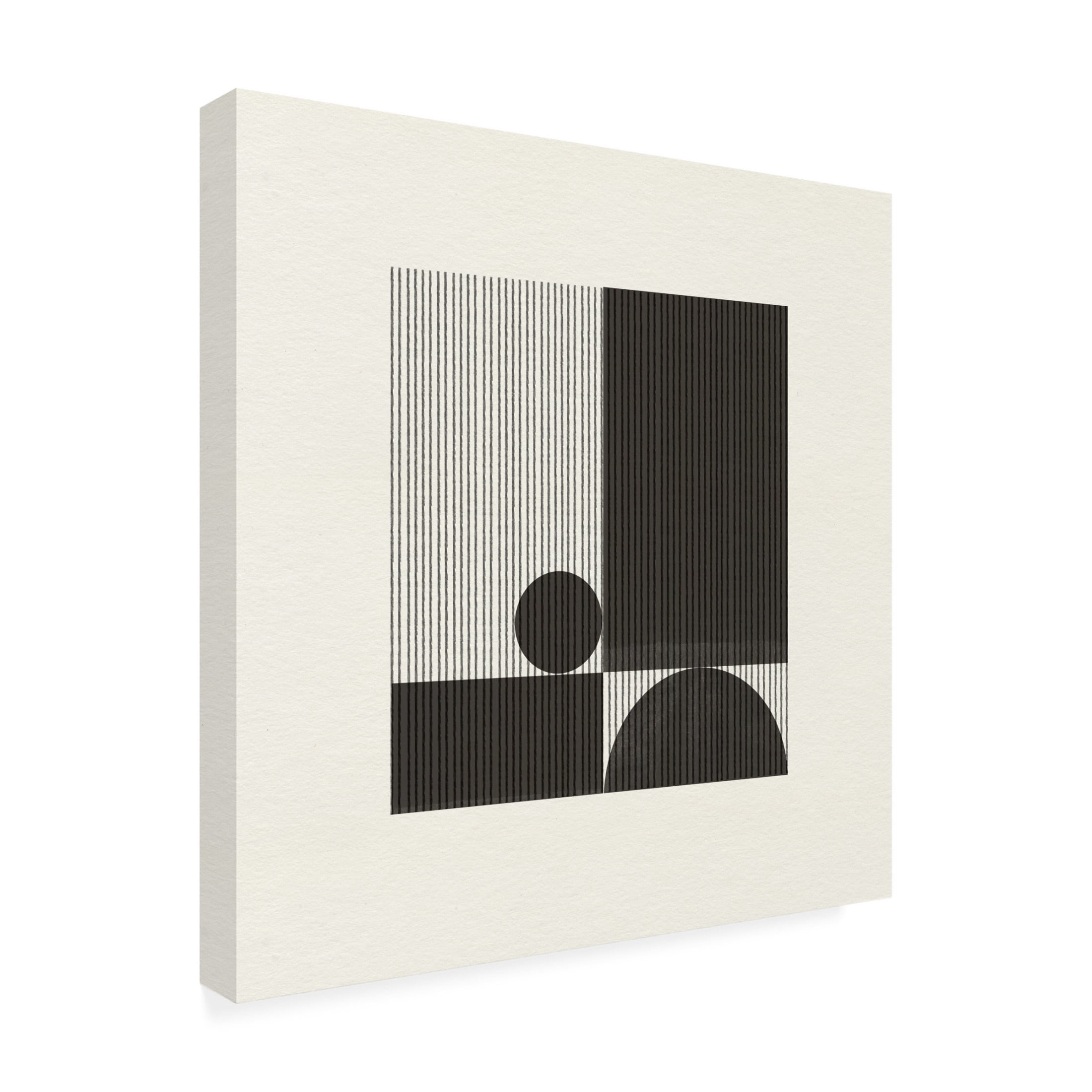 Trademark Fine Art THE MIUUS STUDIO Paper Object No4 Canvas Wall Art