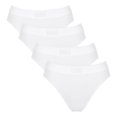 thumbnail image 1 of Sloggi calzoncillos mujer, pack de 4 - Double Comfort Tai 4P , pantalón, algodón elástico Blanco 3XL (XXX-Large), 1 of 3