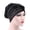 Black, variant on Women Soft Velvet Rhinestones Turban Hat Slouchy Baggy Beanie Hat Head Wrap Caps