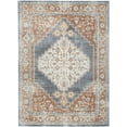 thumbnail image 4 of Nourison Astra Machine Washable Bohemian Denim Multi 5'3" x 7' Area Rug, (5x7), 4 of 9