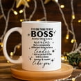 thumbnail image 4 of Leader Gift Coffee Mug, Christmas Birthday Retirement Gift for Mentor Boss Supervisor Appreciation Thank You Gift Coworker New Job Leaving Farewell Gifts, Ceramic 11oz, 4 of 5