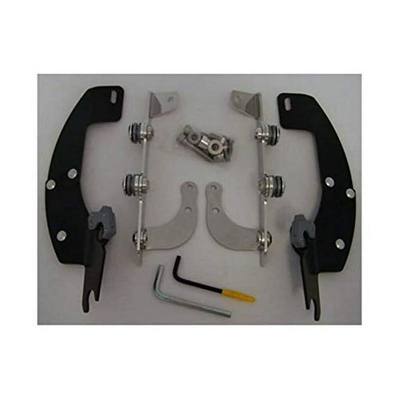 Memphis Shades MEM8993 Black Trigger-Lock Mount Kit fits Suzuki VL800 Boule