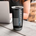 thumbnail image 3 of Fishing Tumbler with Lid and Straw Fishing Gifts for Men, Travel Mugs Insulated for Hot and Cold Drink, 20 oz Stainless Steel Tumblers Reusable, Christmas Birthday Gifts for Men Dad Husband Gift, 3 of 6