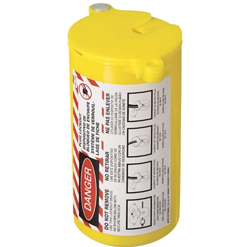 Ideal 44-792 Labeled Safety Lockout Gold (1-card)