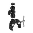 thumbnail image 1 of Camera Clamp Mount, All Metal Material Camera Mount Plastic Pad Wear Resisting  For Camera, 1 of 8