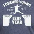 thumbnail image 3 of CafePress - Forever Young Feb 29Th Leap Year T Shirt - Mens Tri-blend T-Shirt, 3 of 4