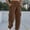 Brown, variant on CLOISE Sweatpants Women Baggy Cargo Joggers Loose Pull on High Waisted Elastic Bottom Pants Khaki Gym Elastic Waist Drawstring Solid Sweatpants with Pockets Fashion Fall Long Sweatpants M