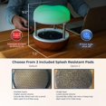 thumbnail image 3 of Fuente de agua de sobremesa Mindsight Calming Cloud con LED, 3 of 6