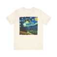thumbnail image 2 of Unisex Van Gogh Starry Night UFO Shirt, 2 of 8