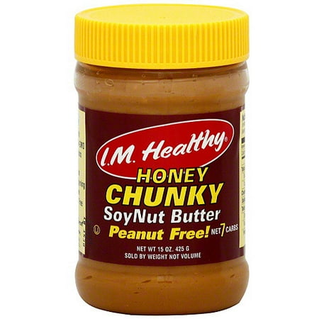 I.M. Healthy Honey Soynut Butter, 15 oz (Pack of 6)