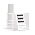 thumbnail image 2 of 5 Layers Clear Eyelash Storage Box Drawer Design Acrylic Eyelash Storage Box with Scale Plate for Women Transparent Color, 2 of 5