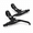 Short 2.5-Finger, variant on Short 2.5-Finger Universal Aluminum Alloy Bicycle Levers for Mountain Bikes BMX