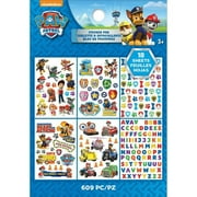 Nickelodeon Paw Patrol Sticker Pad, 609 Piece