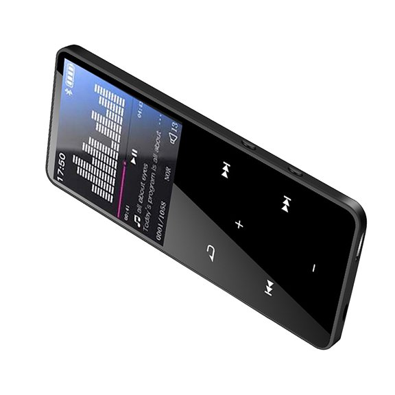 Reproductor de MP3 Injueey 16GB Recargable Hi-Fi Pantalla a color 1.8 pulgadas