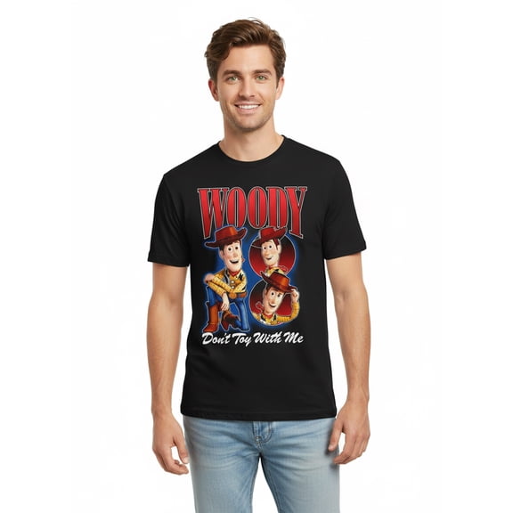 Toy Story, Men's & Big Men's Graphic Tee, Toy With Me, Sizes S-3XL