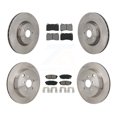 thumbnail image 1 of Transit Auto Front Rear Disc Brake Rotors and Semi-Metallic Pads Kit for Car 2017 Subaru BRZ Base with Brembo Brakes K8S-104120, 1 of 11