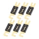 thumbnail image 1 of 6uds 150A Dorado Tono ANL Fusible Universal para Coche Vehículo Camión Audio, 1 of 1