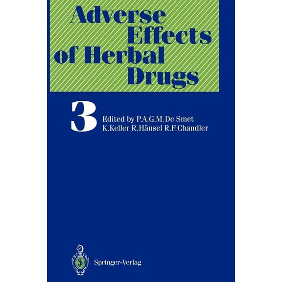 Adverse Effects of Herbal Drugs Adverse Effects of Herbal Drugs, Book 3, (Paperback)