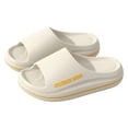 thumbnail image 4 of Rotm Womens Massage Sandals Slippers Women Men Sandals Open Toe Shower Shoes Summer House Slippers for Bath Plantar Fasciitis Slides White,8, 4 of 6