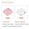 thumbnail image 4 of Uxcell Micro Glass Tiny Mini Mosaic Tile Pink 110 Pack, 4 of 6
