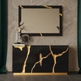 thumbnail image 4 of Modrest Aspen - Modern Black and Gold Dresser, 4 of 6