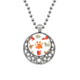 thumbnail image 1 of La huella de la familia animal gato lindo Collares Colgante Retro Moon Stars Jewelry Unbranded M, 1 of 3