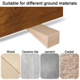 thumbnail image 3 of Wooden Door Stopper MODANU Non-Slip Door Stops Wooden Wedges Wood Door Stop Door Wedge for Bottom of Door Stopper Wedge Triangle Wood Block for Home Bedroom Office Living Room (6 Pack), 3 of 7