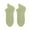 Green, variant on Dyfzdhu Low Cut Socks For Men Adult Teenager Summer Solid Ultra Thin Breathable Trend Retro Socks