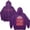 Purple, variant on Womens Tops Trapstar Hoodies for Women Long Sleeve Graphic Sweatshirts Loose Trapstar Street Hip-hop Pullover Sweatshirts Womens Shirts(White, S)