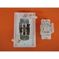 thumbnail image 2 of Mobile Home RV Parts Self Contained Rocker Switch Includes Cover Plate White, 2 of 2