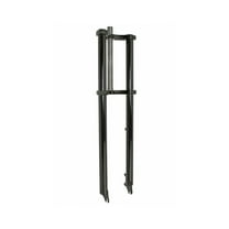 Bike Triple Tree Fork 1 Inch Threaded 30 Long 135mm Black.