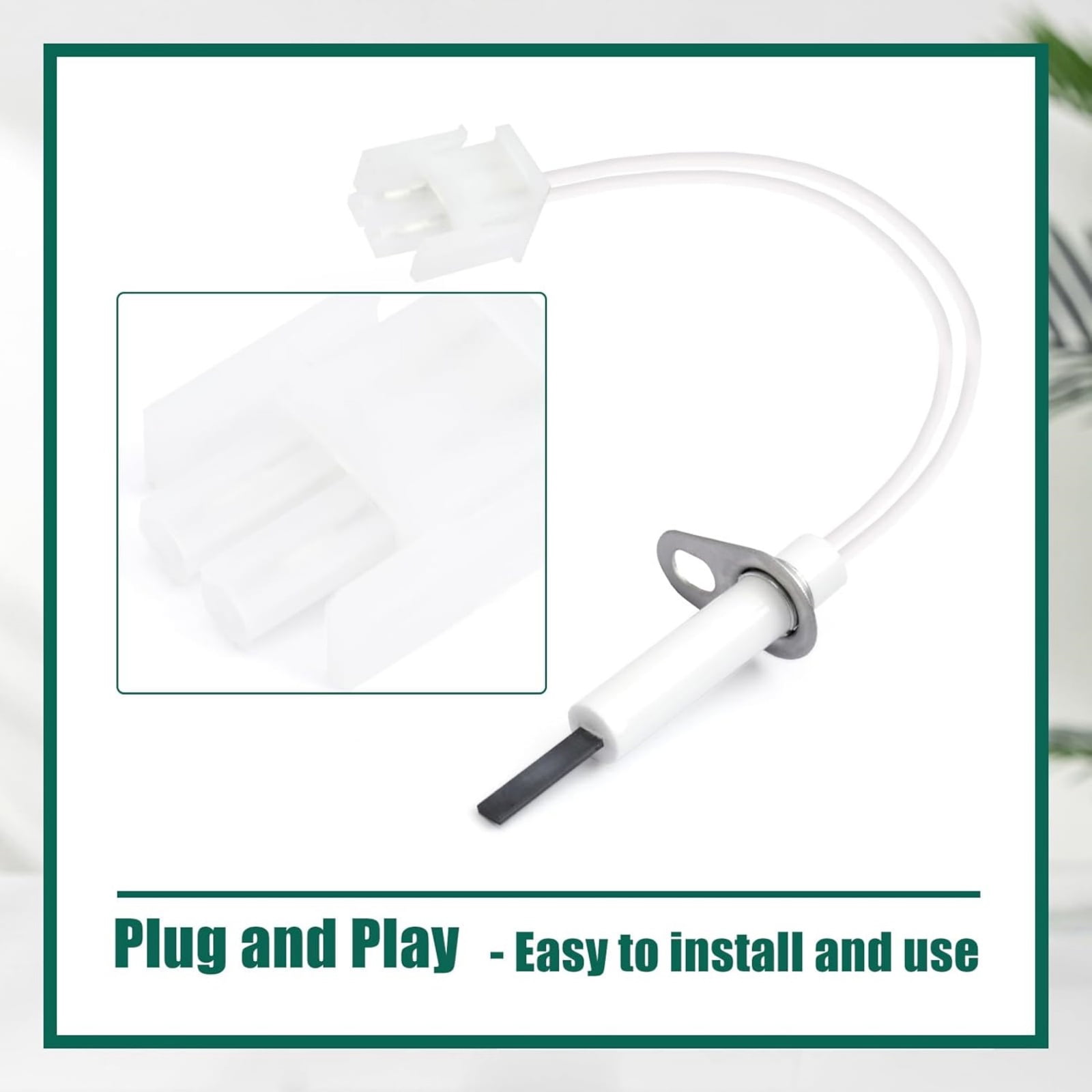 TAPDRA 120VAC Furnace Ignitor, Ceramic+Aluminum Alloy, 0130f00008 for Home HVAC Heating Systems