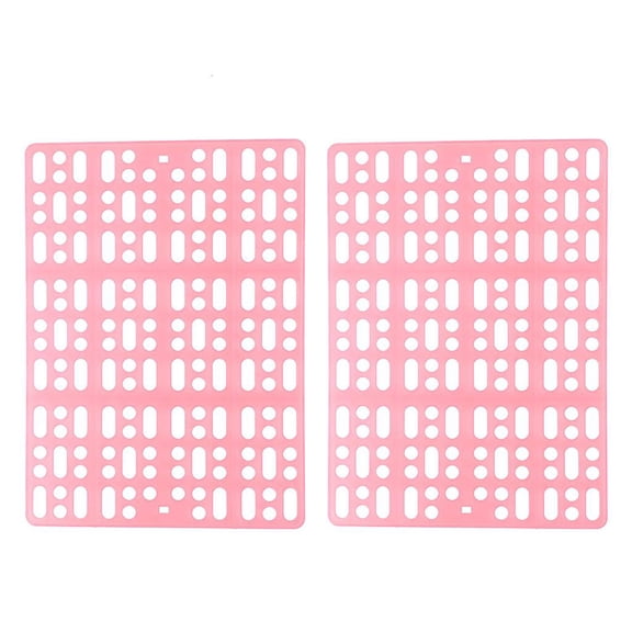 Giaone Rabbit Cage Mat Floor Bunny Foot Resting Pads Plastic Cage Mat for Pet