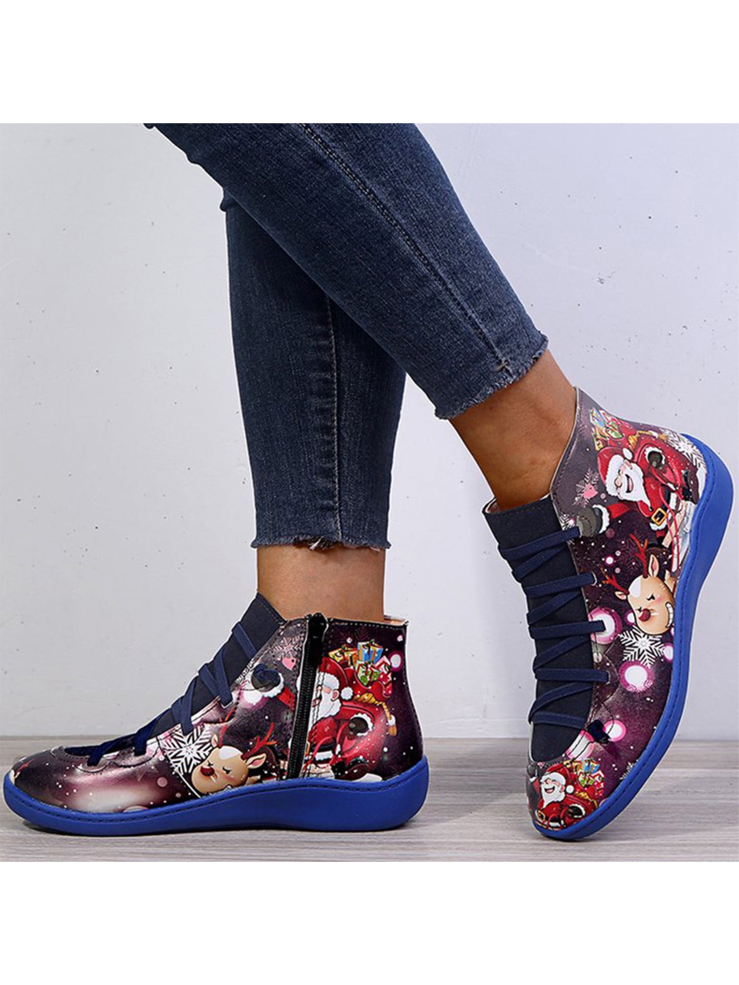 christmas tennis shoes