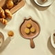 thumbnail image 5 of Bandeja de madera para servir, tabla de charcutería con forma de gato para cocina, bandeja para aperitivos y frutas, tablero de exhibición de postres para la decoración de la mesa del comedor del hog, 5 of 6