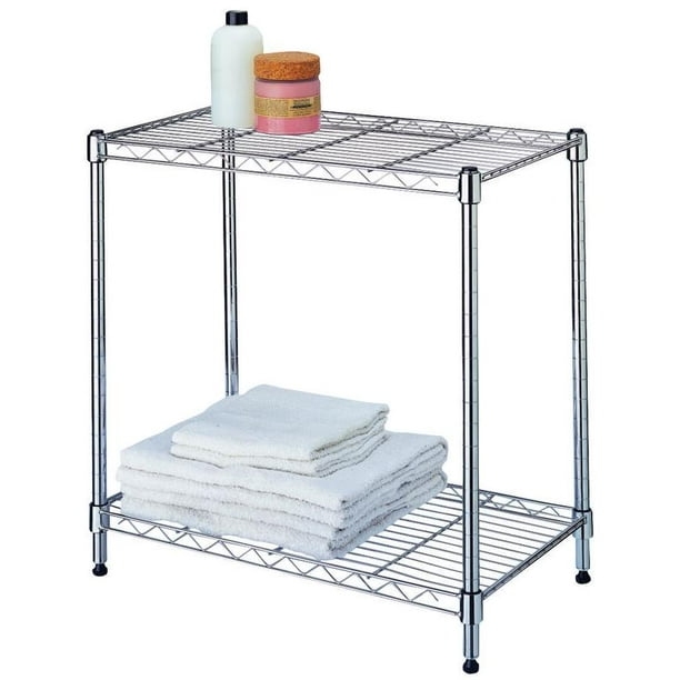 Simple Spaces 2Tier Shelf Stacker, 23 In L X 23 In W X 13 In D