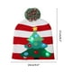 thumbnail image 2 of Gorro Navideño Con Luz Led Gorro De Punto Con Luz Navideña Gorro Navideño Decoración Navideña De Año Nuevo seitruly AP006289-02, 2 of 6