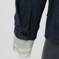 thumbnail image 6 of Kureaily Men Solid Color Lapel Button Cardigan Jacket European And Pocket Velvet Casual Loose Long Sleeved Jacket, 6 of 8