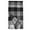 Black and Gray, variant on STP GOODS 100% Sheep Wool Scarf with Fringe for Men and Woman 70.9x11.8" (180x30 cm) Unisex Plaid Scarf Wool Wrap, Brown and Beige