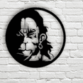 thumbnail image 2 of Black Hanuman Ji Wood Wall Art, 2 of 7